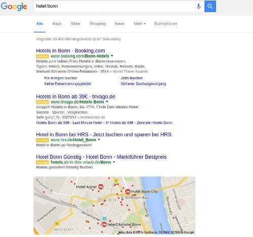 Suchergebnisseite zum Keyword 
