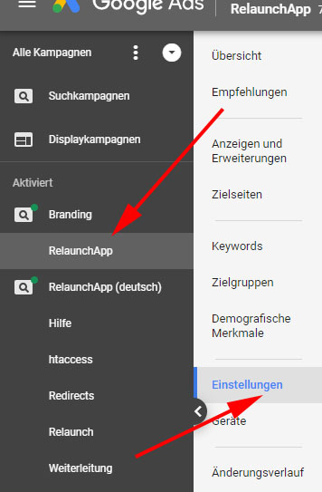 Menue Anzeigenrotation Menue Anzeigenrotation