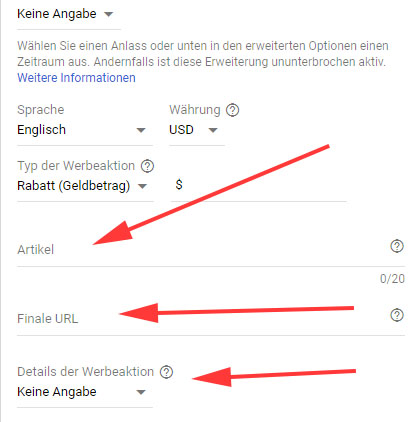 Einrichtung Angebotserweiterung 7 Einrichtung Angebotserweiterung 7
