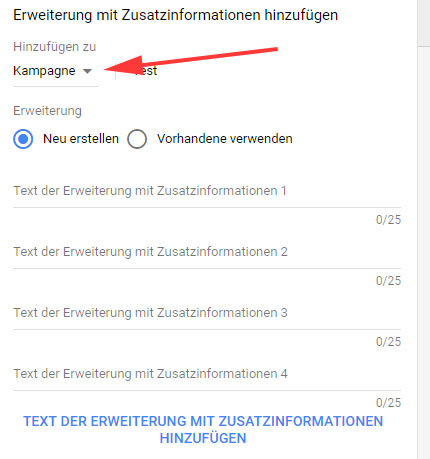 Einrichtung Callouterweiterung 2 Einrichtung Callouterweiterung 2