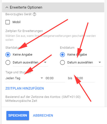 Einrichtung Callouterweiterung 7 Einrichtung Callouterweiterung 7