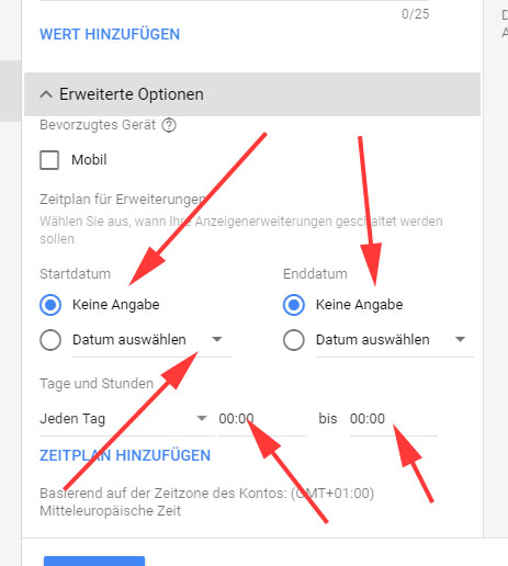 Einrichtung Snippeterweiterung 9 Einrichtung Snippeterweiterung 9