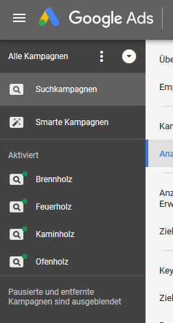 Kampagnenstruktur 1 Kampagnenstruktur 1