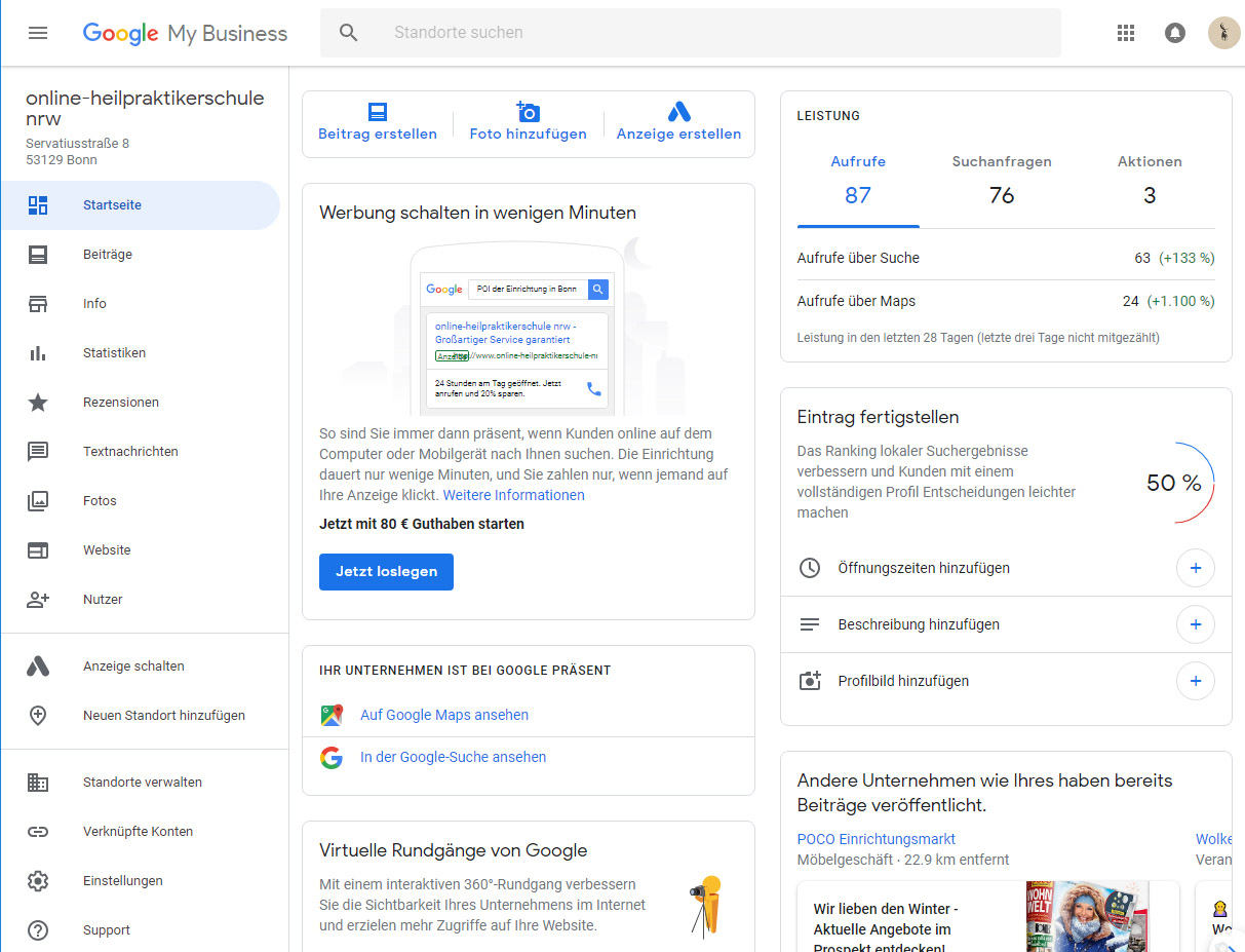 MyBusiness Profil MyBusiness Profil