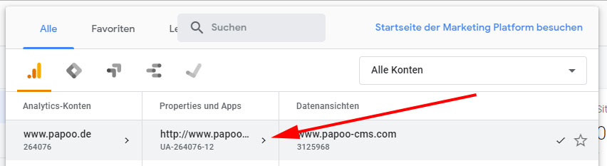 Conversions in Analytics einrichten Conversions in Analytics einrichten