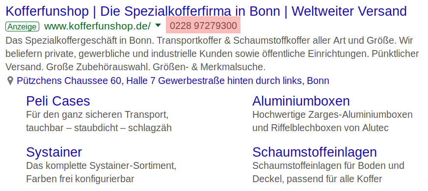 Anruferweiterung 3 Anruferweiterung 3
