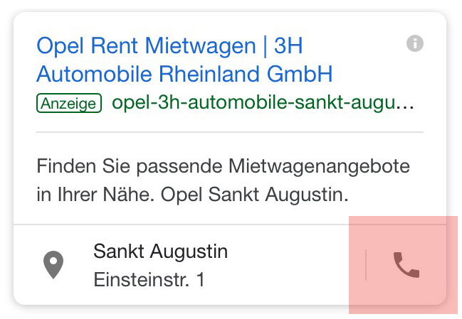 Anruferweiterung 1 Anruferweiterung 1