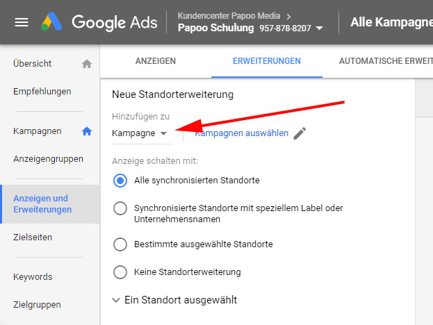 Standorterweiterung Einrichtung Standorterweiterung Einrichtung
