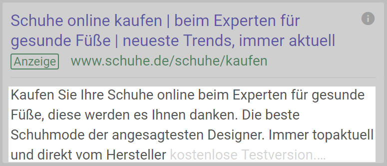 Beschreibungstext Beschreibungstext