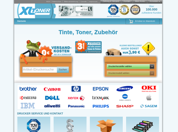 Website XL-Toner