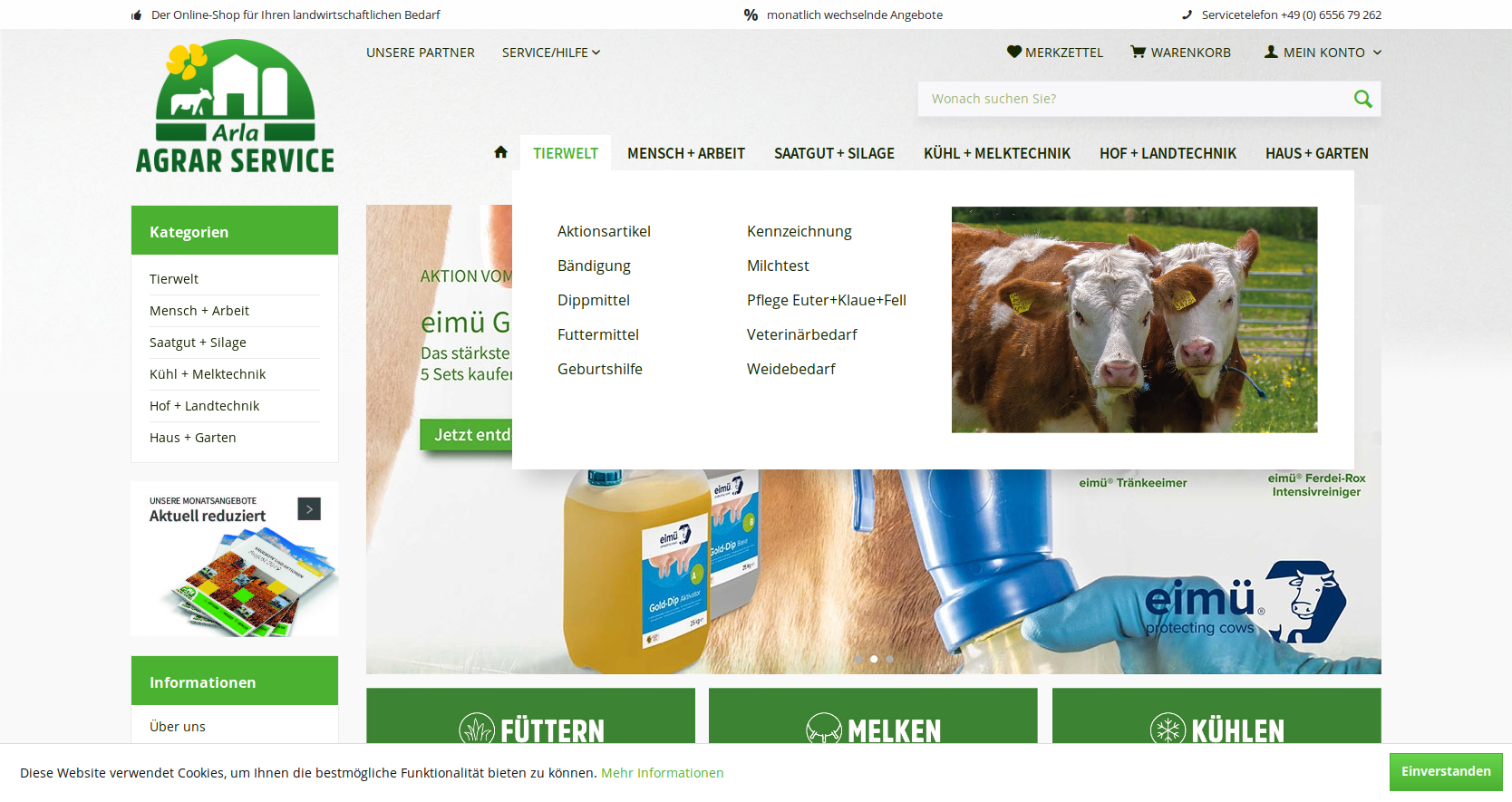 screenshot agrarshop screenshot agrarshop