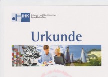 Urkunde Ludwig Nominierung