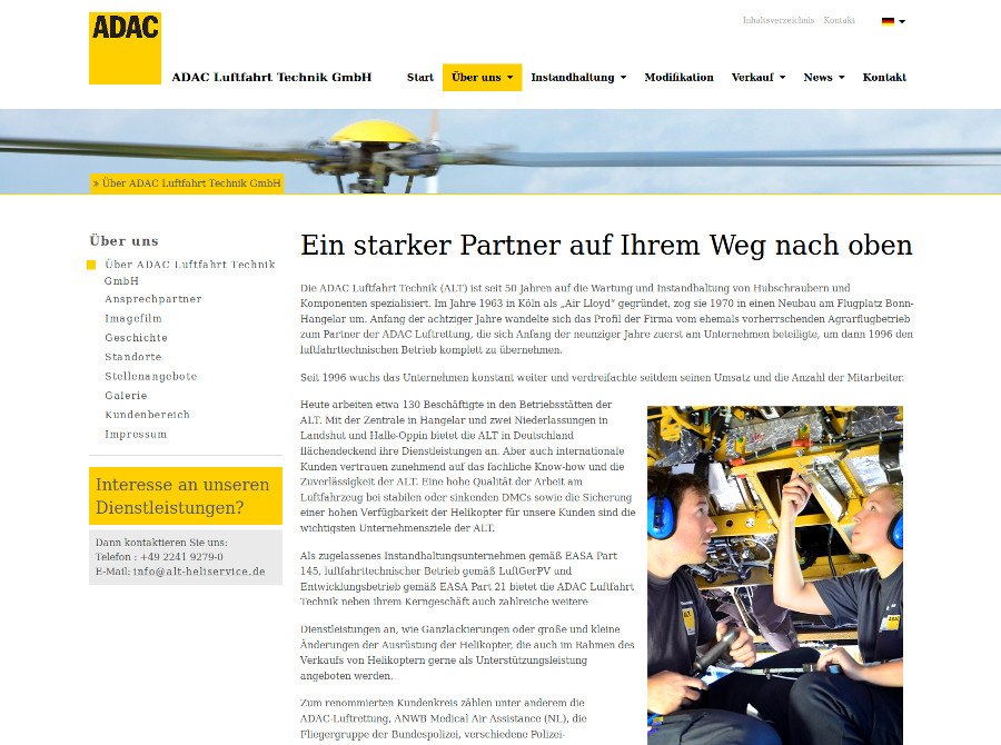 Im Contentbereich erscheint links eine Hilfsnavigation, der Bildwechsler wird auf einen schmalen Streifen reduziert und trennt den Content von der Hauptnavigation. Im Contentbereich erscheint links eine Hilfsnavigation, der Bildwechsler wird auf einen schmalen Streifen reduziert und trennt den Content von der Hauptnavigation.