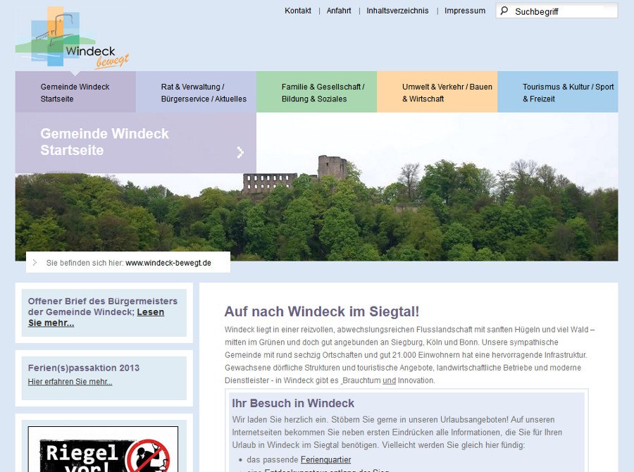 Startseite Gemeinde Windeck